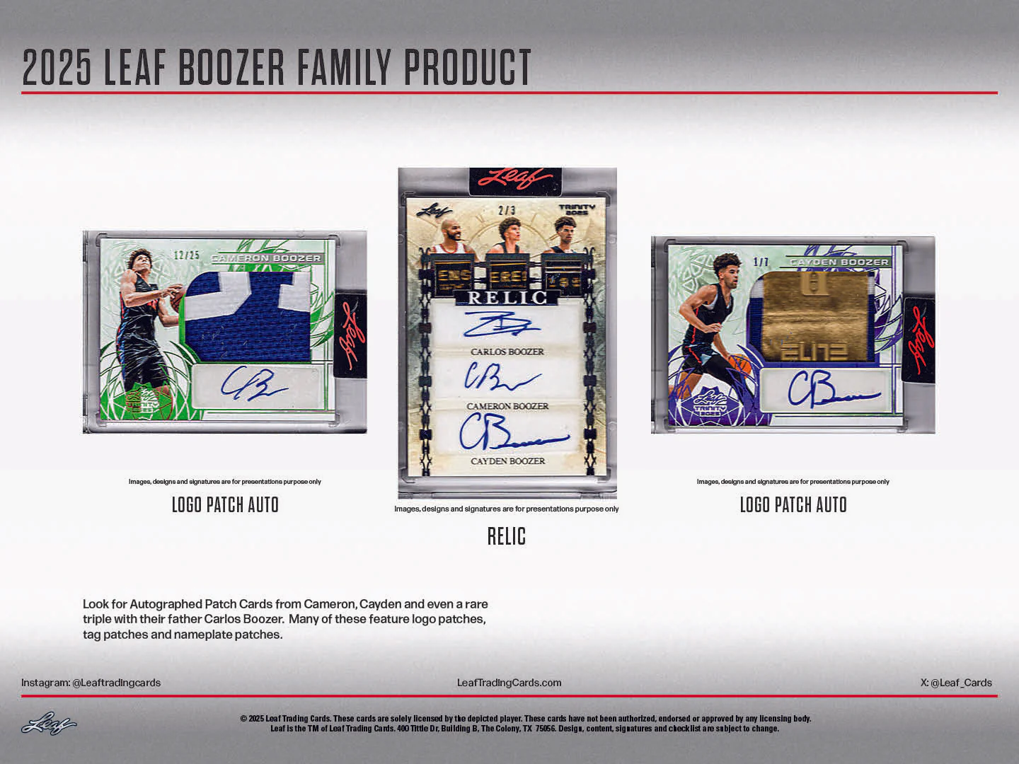 2025 Leaf Boozer Family Product - Image 4